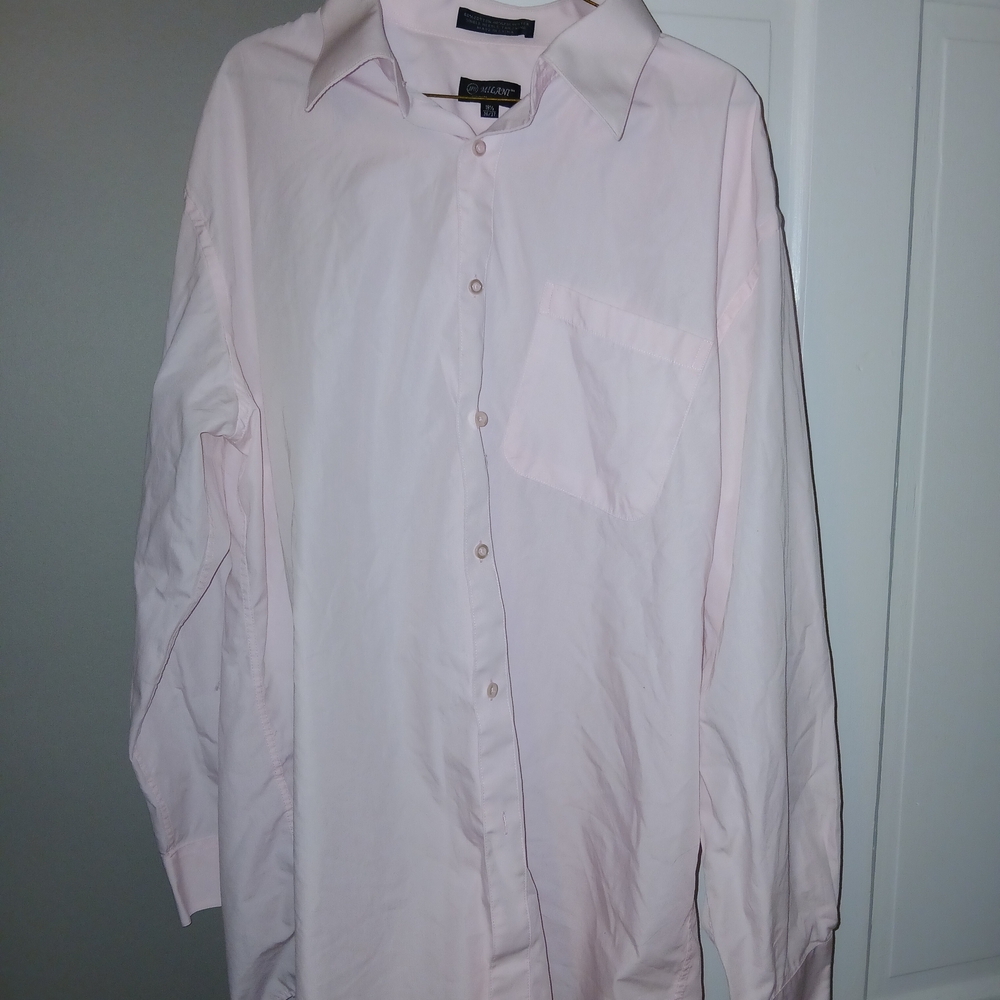 Milani Light Pink Men's Dress Shirt